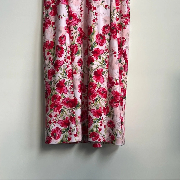 New Julia Jordan Dress, Size 12 Knot Halter Midi Dress, Pink Floral Blush Multi - Picture 11 of 16